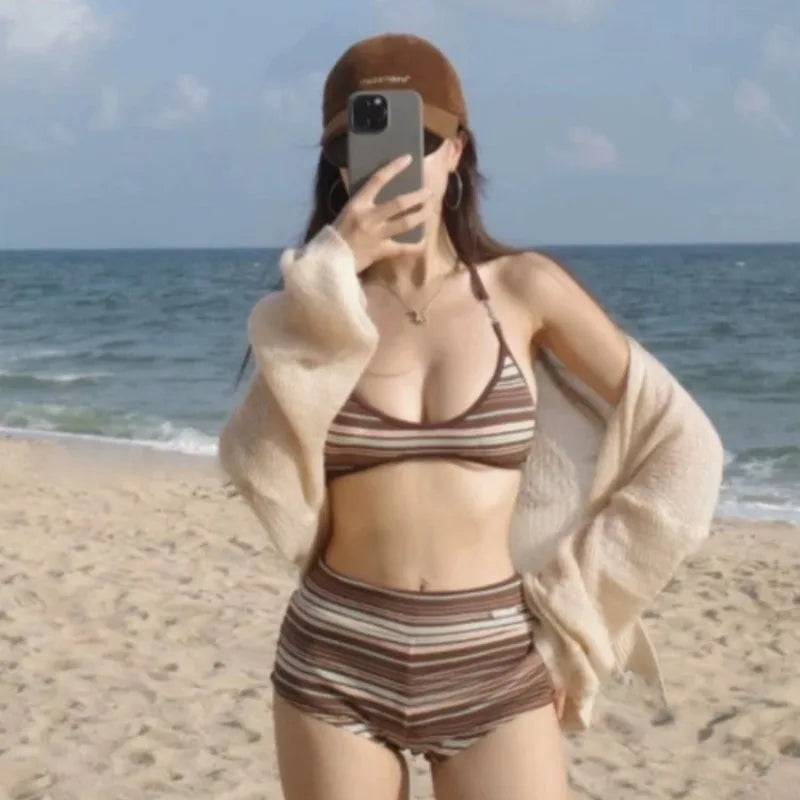 Soluna Riviera Stripe Bikini Set